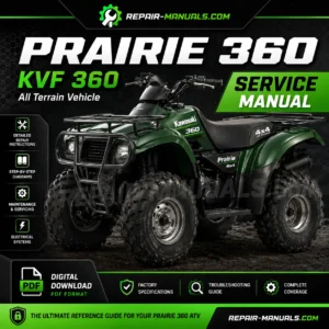 2002-2003 Kawasaki Prairie 360 KVF360 Factory Service Repair Manual PDF