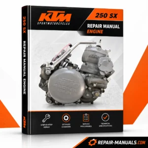 2003 KTM 250 SX Engine Repair Manual PDF