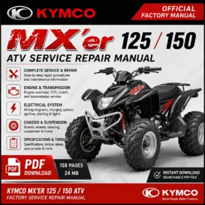 KYMCO MX'er 125 150 ATV Factory Service Repair Manual PDF