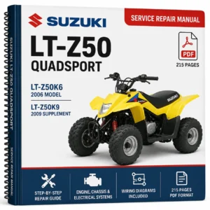 Suzuki LT-Z50 QuadSport Service Repair Manual PDF Download