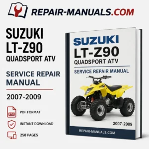 Suzuki LT-Z90 QuadSport Factory Service Repair Manual PDF