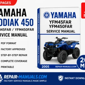 2005 Yamaha Kodiak 450 YFM450FAR Factory Service Repair Manual PDF