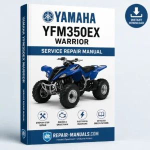 Yamaha YFM350EX Warrior Factory Service Repair Manual PDF