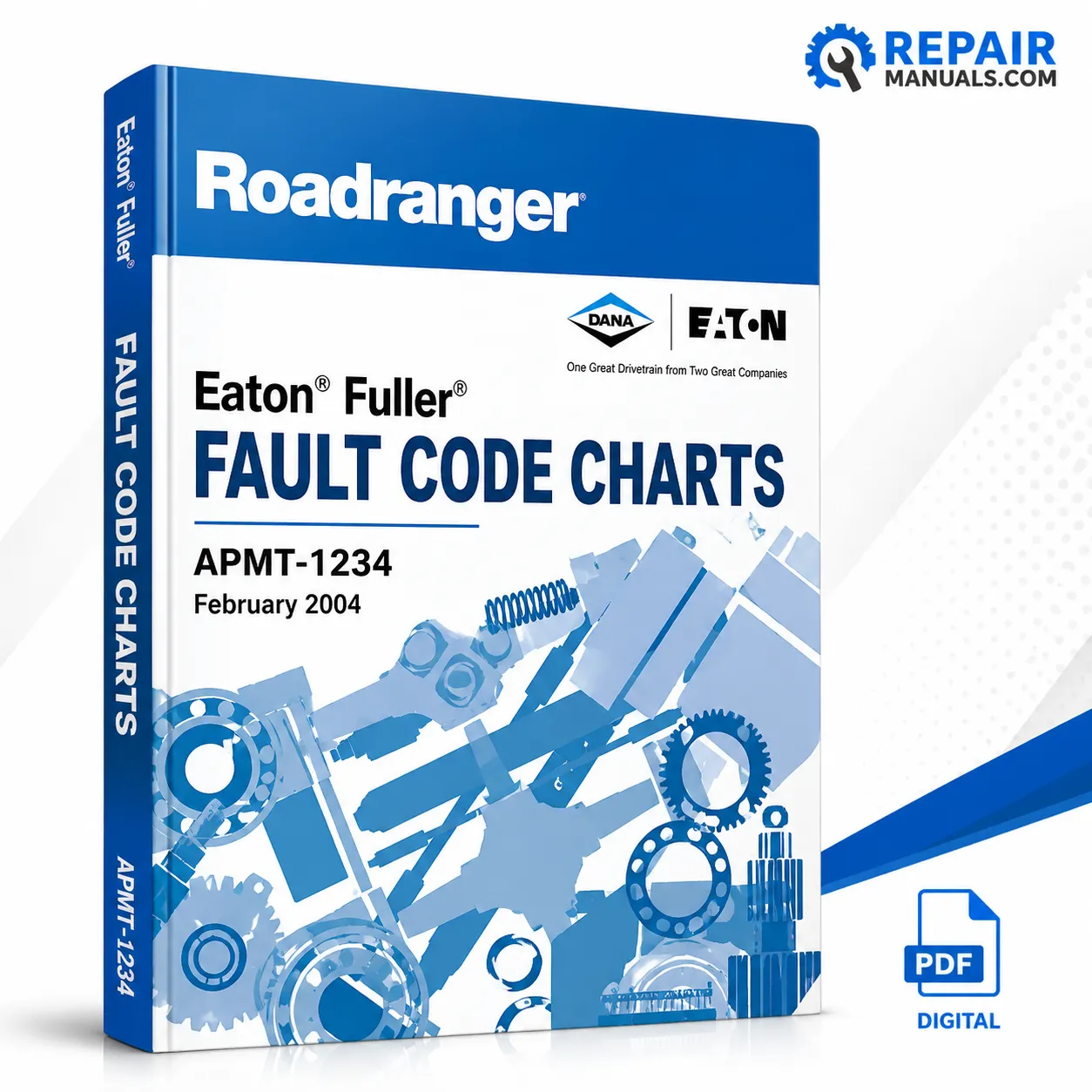 Eaton Fuller APMT-1234 Fault Code Charts Manual