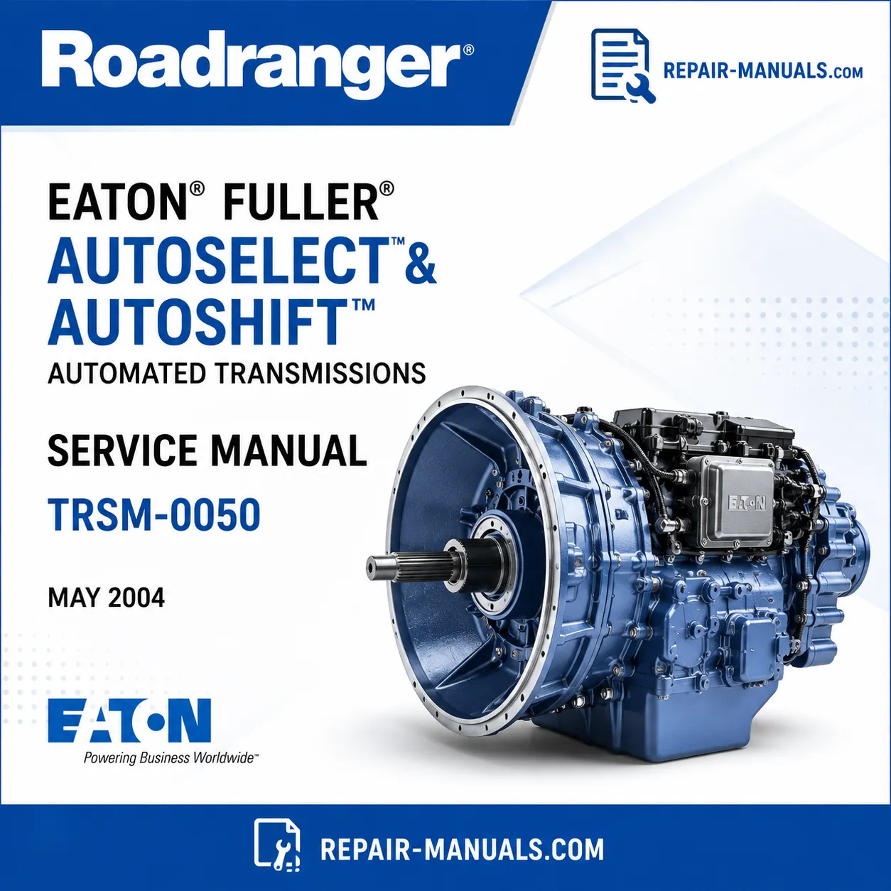 Eaton Fuller AutoSelect AutoShift Service Manual