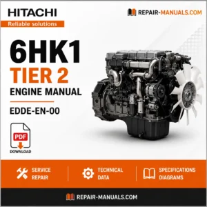 Hitachi 6HK1 Tier 2 Engine Manual EDDE-EN-00 PDF