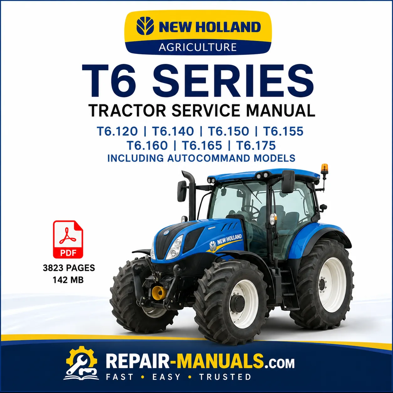 New Holland workshop manual PDF