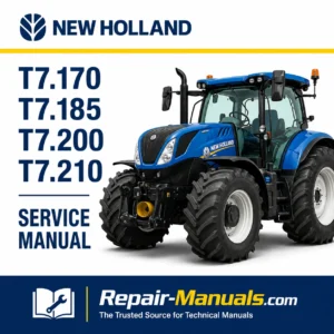 New Holland T7.170 T7.185 T7.200 T7.210 Service Manual PDF